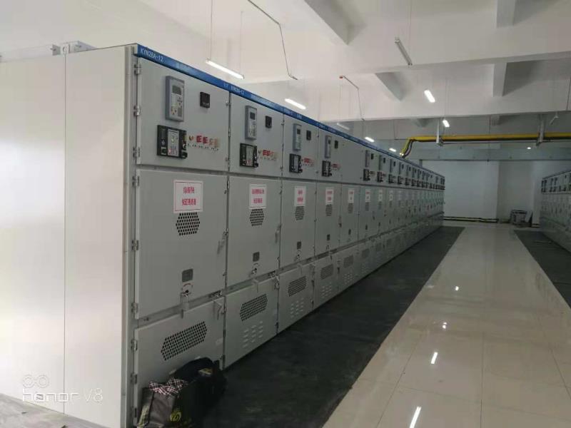 热烈庆祝“中国华冶河北纵横集团丰南钢铁有限公司110kV区域变电所工程项目”106面开关柜投运